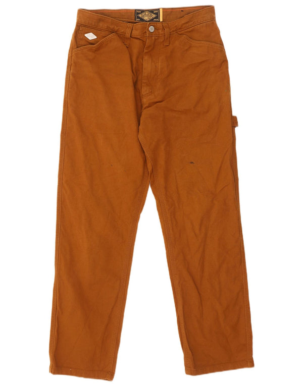 Superdry Straight Cargo-bukser til mænd W30 L32 brun bomuld