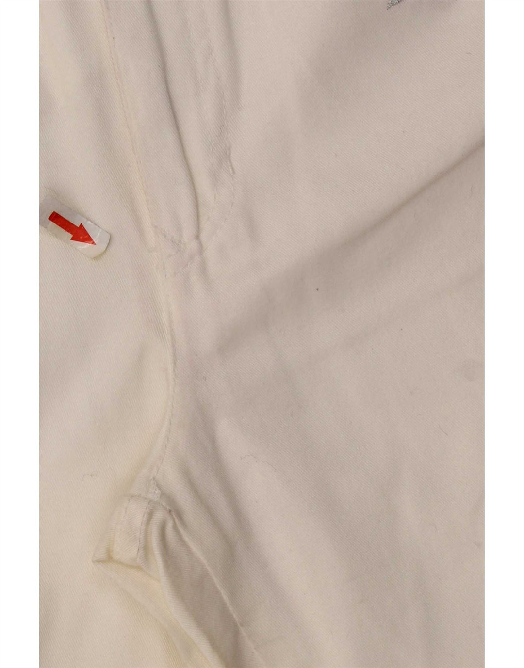 Roccobarocco Dame Højtalje Capri Bukser IT 44 Medium W26 L22 Hvid