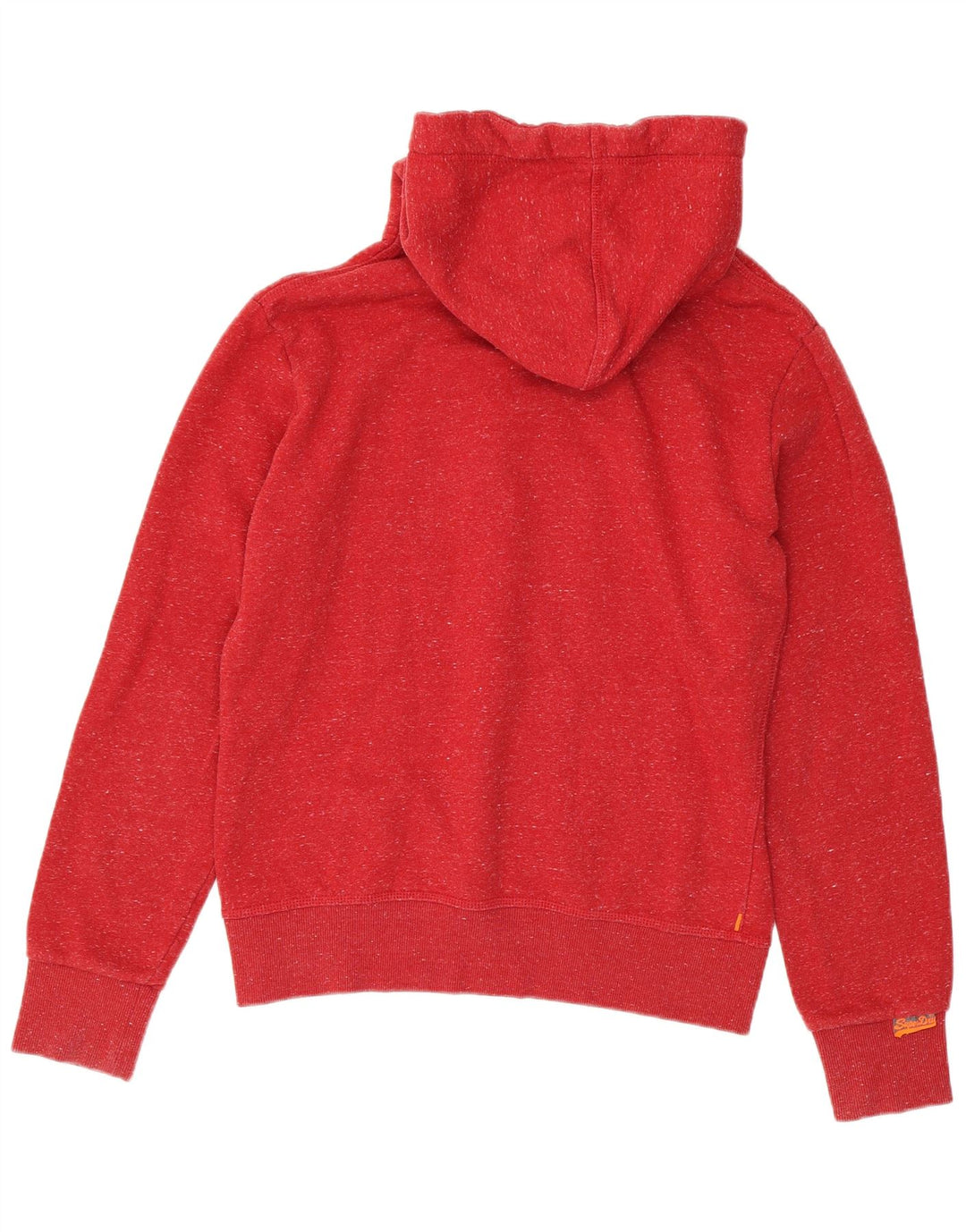 Superdry Grafisk hættetrøje til mænd Medium rød bomuld