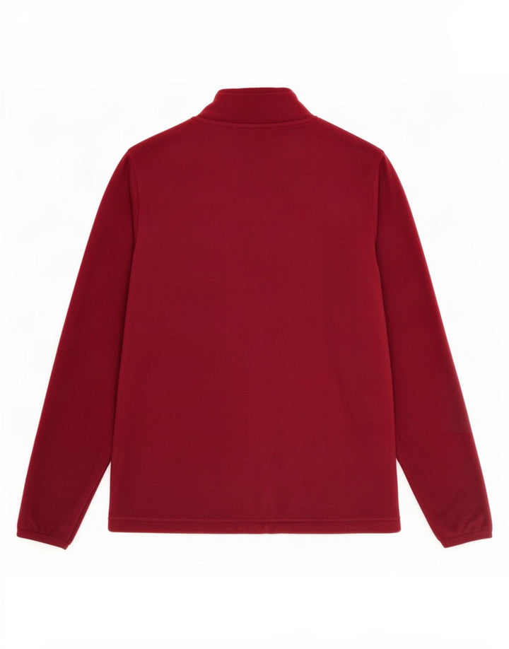 Marks & Spencer Fleecejakke til kvinder UK 12 Medium Burgundy Polyester