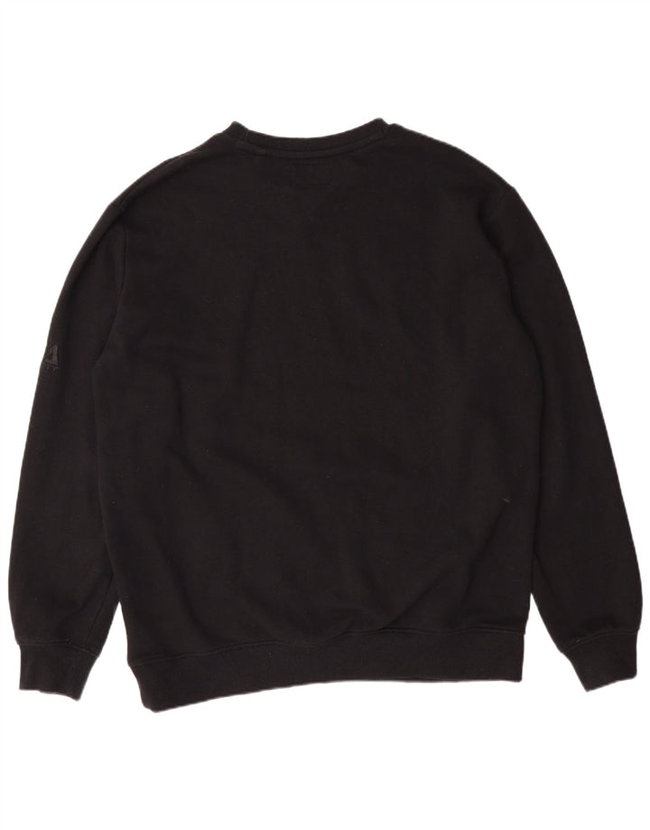 ALCOTT Herre New York City Grafisk Sweatshirt Jumper XL Sort Bomuld