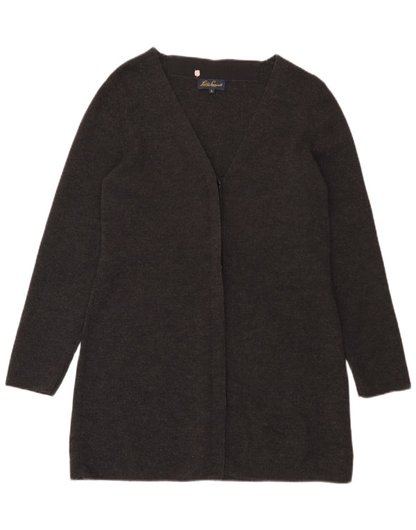 Luisa Spagnoli Dame Longline Cardigan Sweater UK 14 Large Grey
