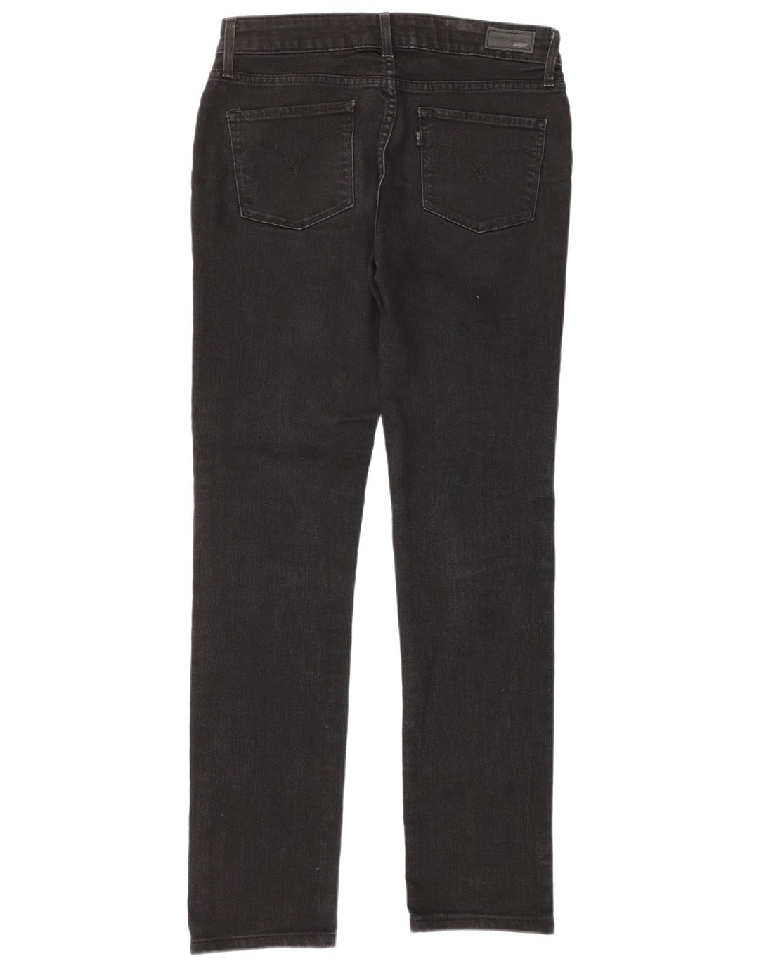 LEVI'S Dame Slight Curve Mid Rise Slim Jeans US 4 Small W27 L27 Grå