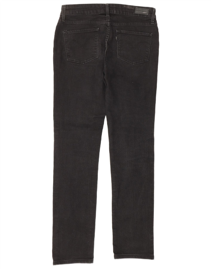 LEVI'S Dame Slight Curve Mid Rise Slim Jeans US 4 Small W27 L27 Grå