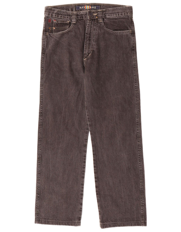 Navigare Straight Jeans til mænd IT 46 Small W30 L29 Grå Bomuld