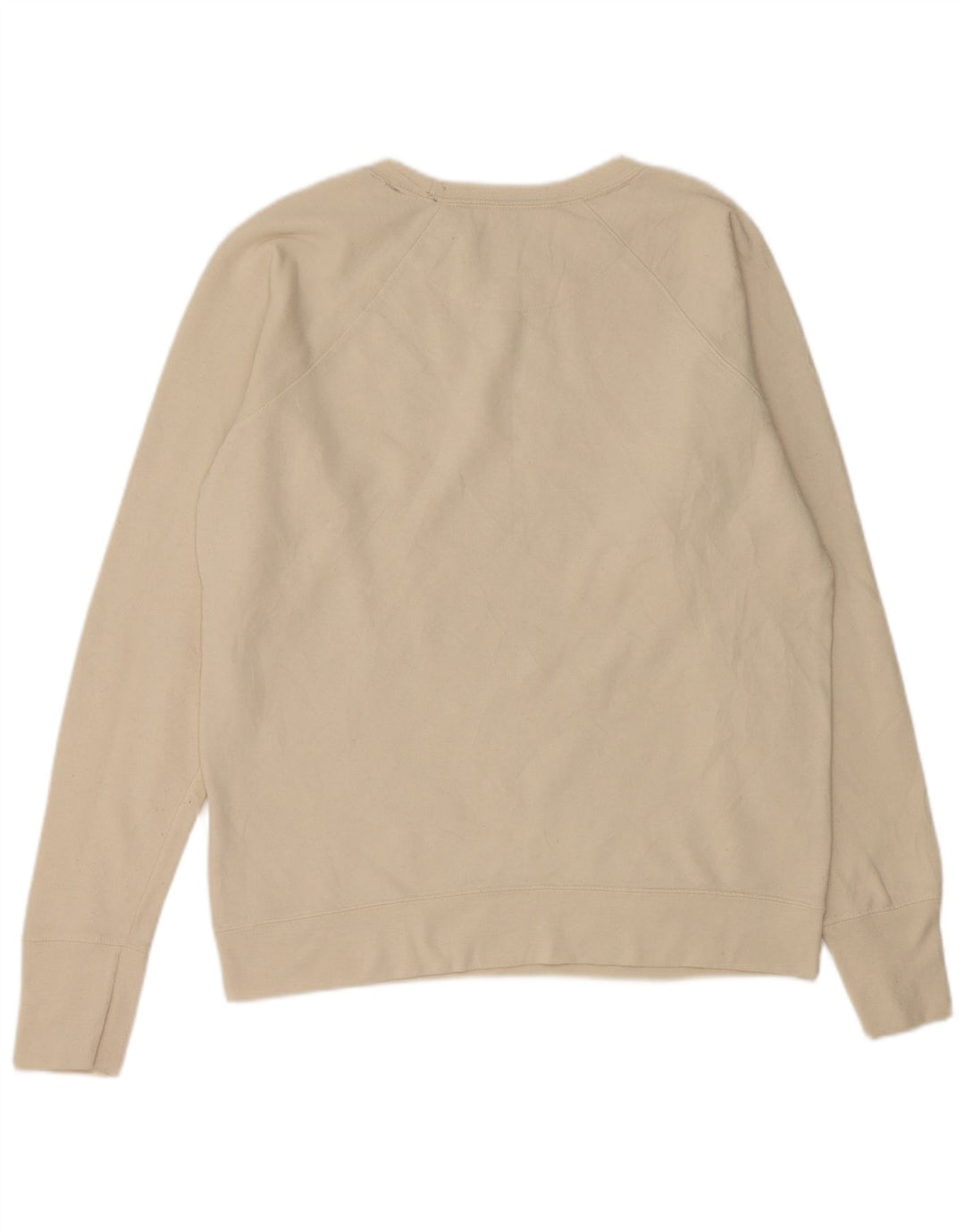 CHAMPION Sweatshirt til mænd Large Off White Polyester