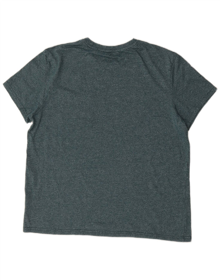 Jack Wills Herre T-Shirt Top XL Grøn Polyester