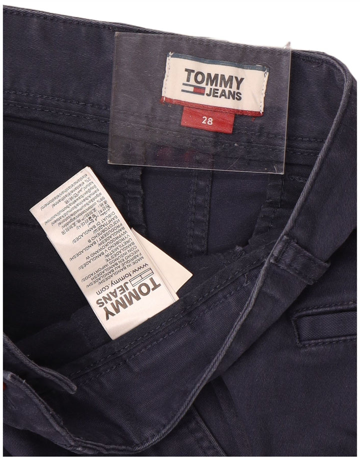 TOMMY HILFIGER Chino Shorts til mænd W28 Små marineblå bomuld