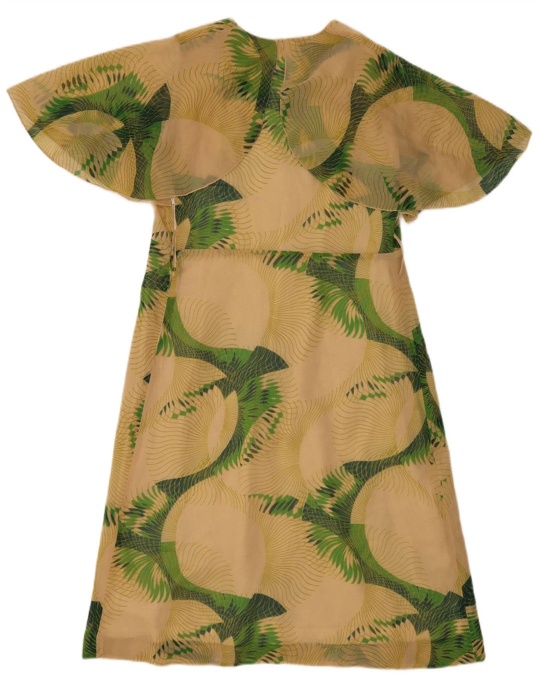 Bagarry Dame A-Line Kjole IT 44 Medium Beige Floral