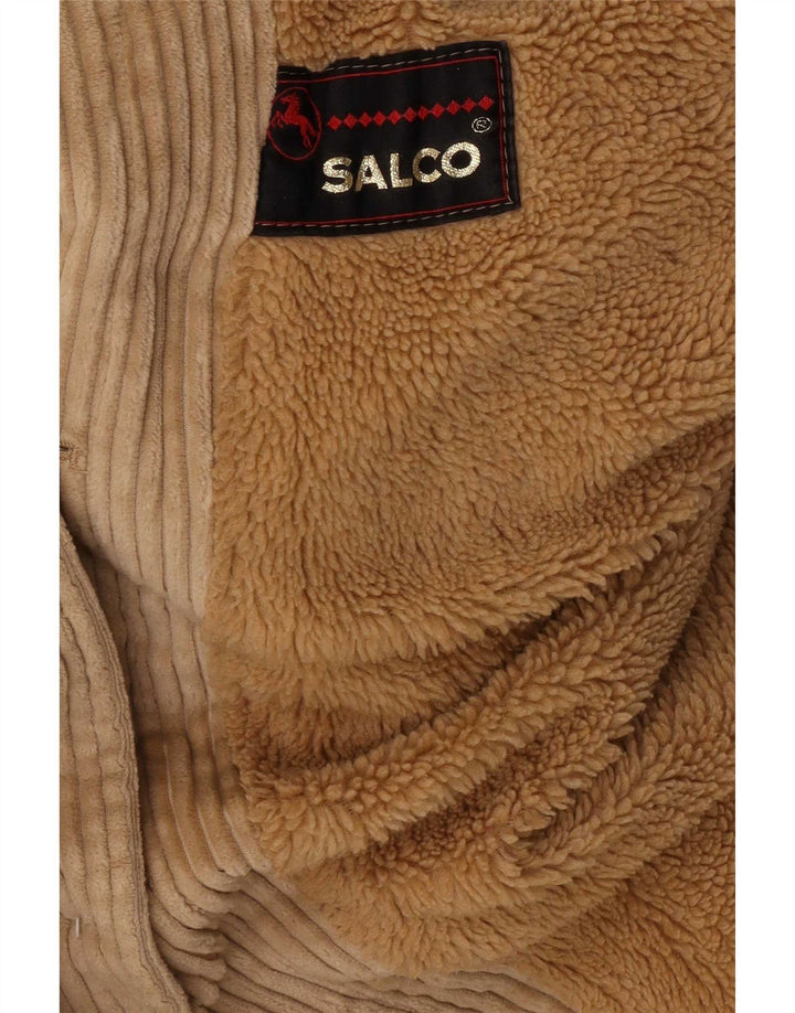 Salco Damefløjl Overfrakke UK 14 Medium Beige