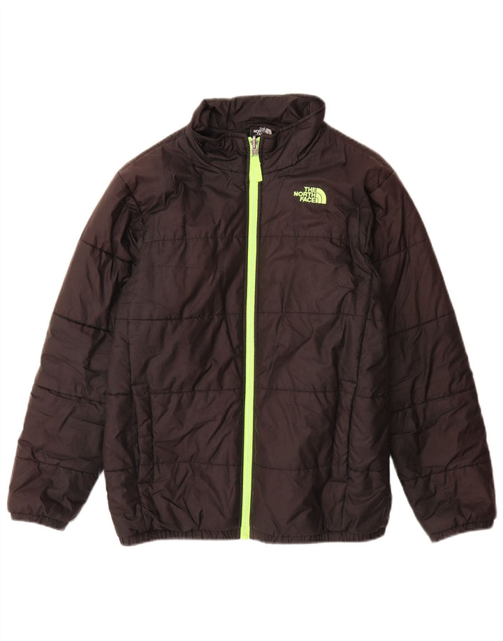The North Face Boys Liner Polstret Jakke 14-15 År Stor Sort Polyester
