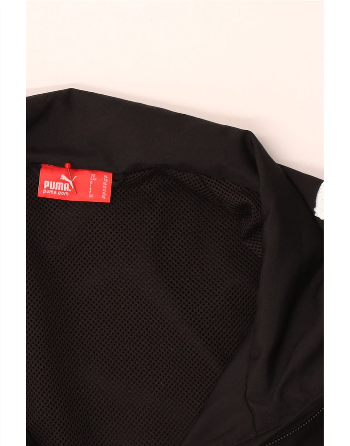 PUMA Træningsdragt til mænd Topjakke XL Sort Colourblock Polyester