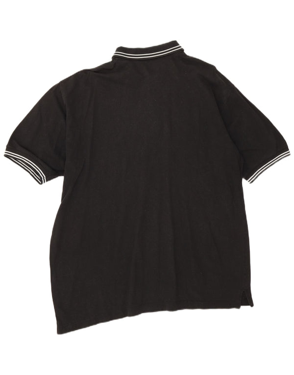 Sergio Tacchini Herre Polo Shirt 2XL Sort