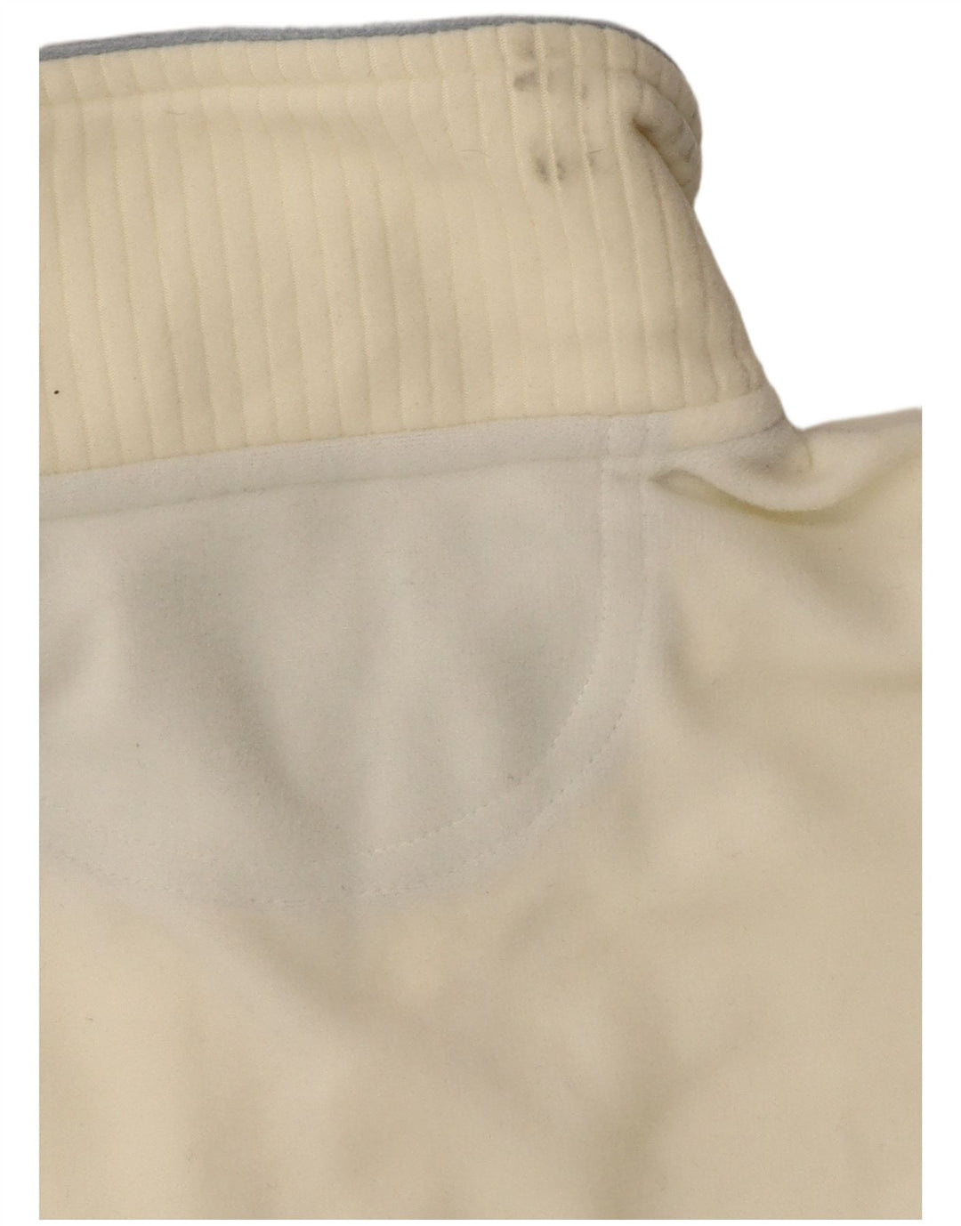 CHAMPION Dame Easy Fit Fleece Jumper med lynlås-hals UK 10 Small Off White