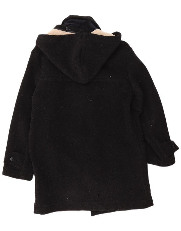 Navigare Herre Hooded Duffel Coat UK 40 Large Black