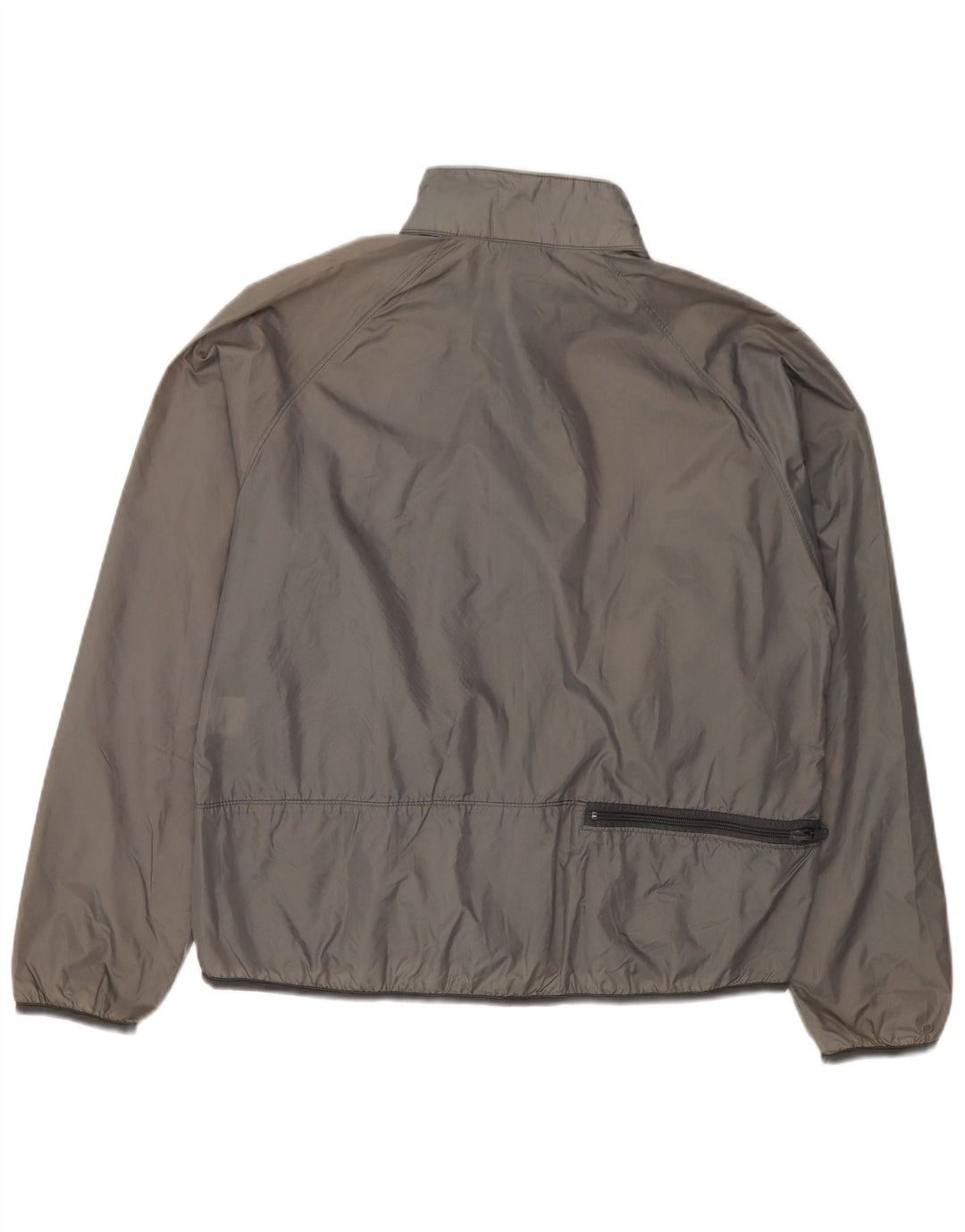 LANDS END Træningsdragt til mænd Topjakke Medium Grå Nylon