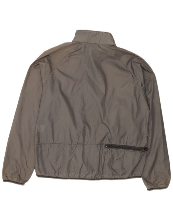 LANDS END Træningsdragt til mænd Topjakke Medium Grå Nylon