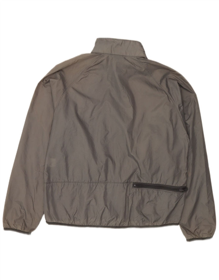 LANDS END Træningsdragt til mænd Topjakke Medium Grå Nylon