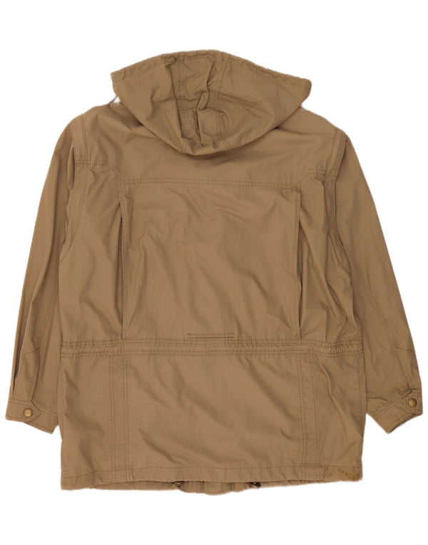 Camel Active Herre Hooded Utility Jacket IT 55 2XL Khaki Cotton