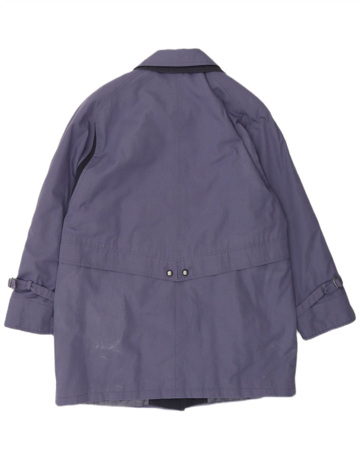 Vintage oversize overfrakke til kvinder UK 14 Large Blue