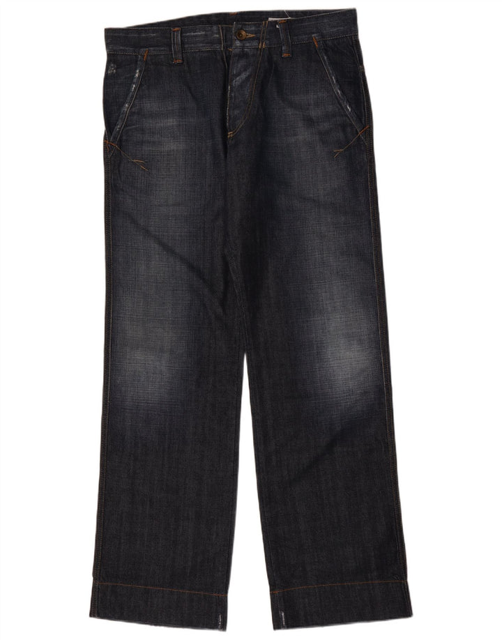 Gas Herre løse jeans W34 L34 Marineblå bomuld