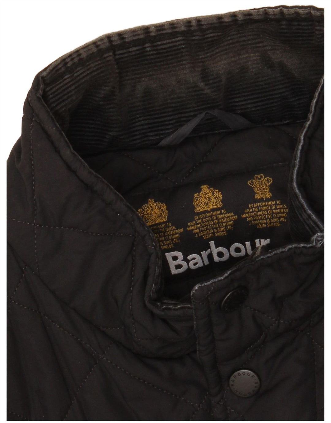 Barbour Herre quiltet jakke UK 42 XL Sort