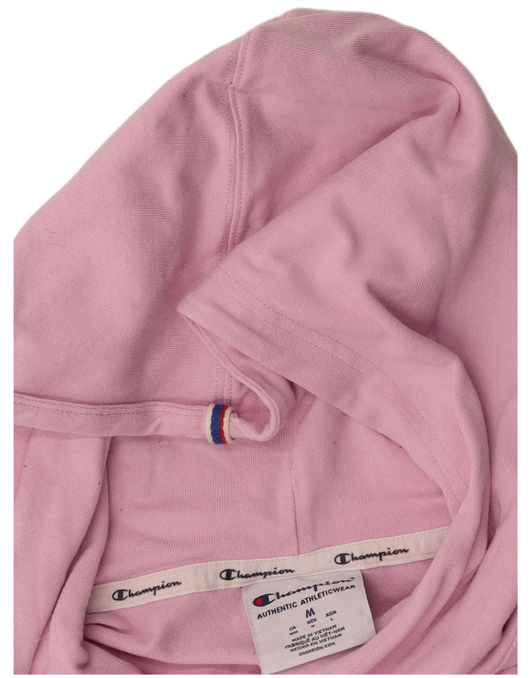 CHAMPION Womens Graphic Top Long Sleeve UK 14 Medium Pink Vintage Champion and Second-Hand Champion from Messina Hembry 