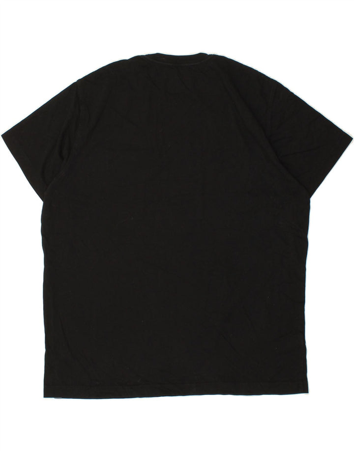 EDDIE BAUER Mens T-Shirt Top XL Black Cotton Vintage Eddie Bauer and Second-Hand Eddie Bauer from Messina Hembry 
