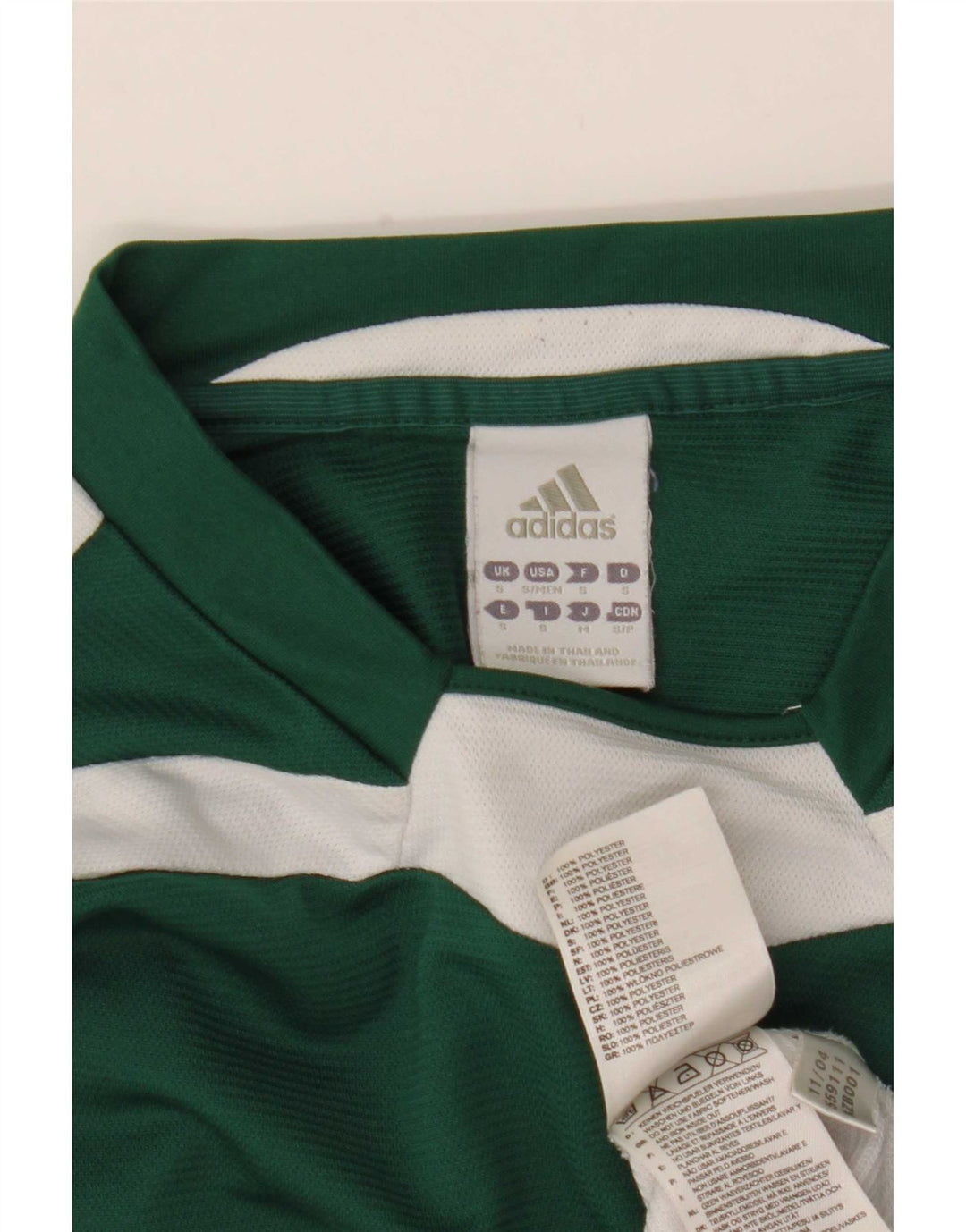 Adidas Herre Climalite Top Langærmet Lille Grøn Colourblock Polyester