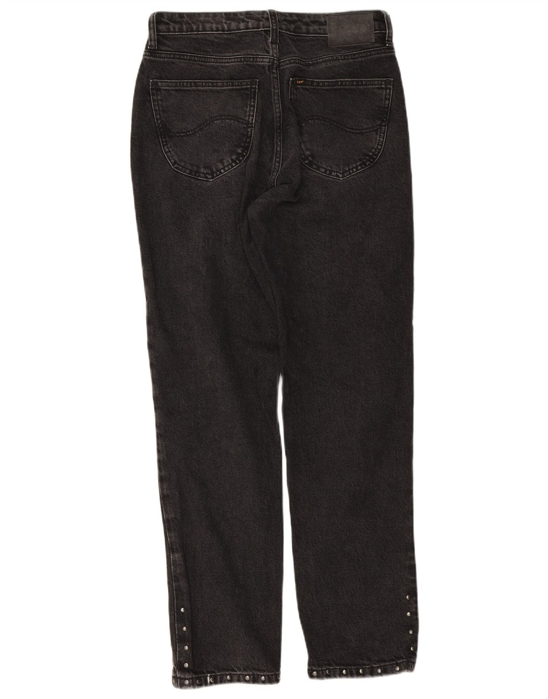 Lee Dame Carol Straight Jeans W28 L28 Sort Bomuld