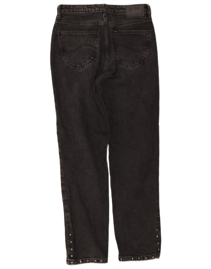 Lee Dame Carol Straight Jeans W28 L28 Sort Bomuld