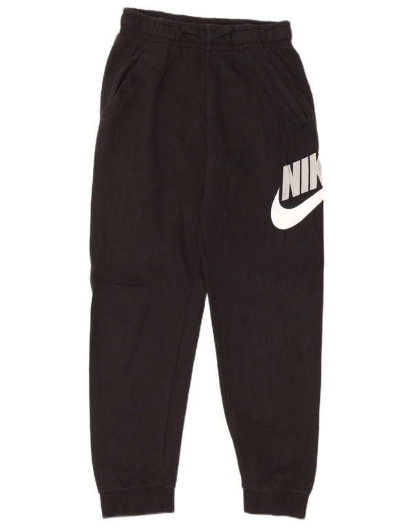NIKE Drenge Grafisk træningsdragt Bukser Joggers 12-13 år Large Sort
