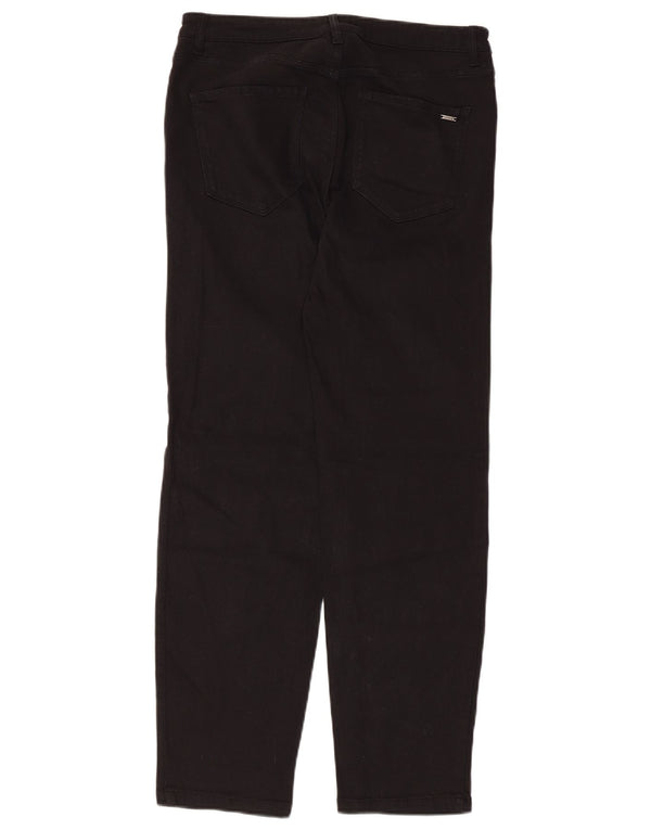 Massimo Dutti Dame Lige Casual Bukser EU 38 Small W28 L28 Sort