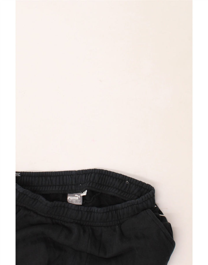 PUMA Mens Graphic Tracksuit Trousers Joggers Large  Black Cotton Vintage Puma and Second-Hand Puma from Messina Hembry 