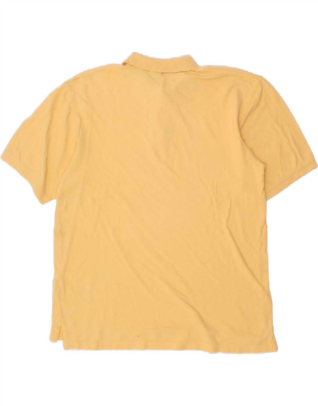 EDDIE BAUER Mens Polo Shirt Large Beige Cotton Vintage Eddie Bauer and Second-Hand Eddie Bauer from Messina Hembry 