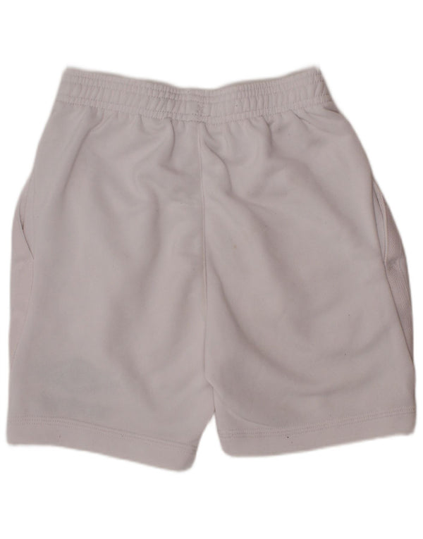 UMBRO Grafiske sportsshorts til drenge 8-9 år Hvide