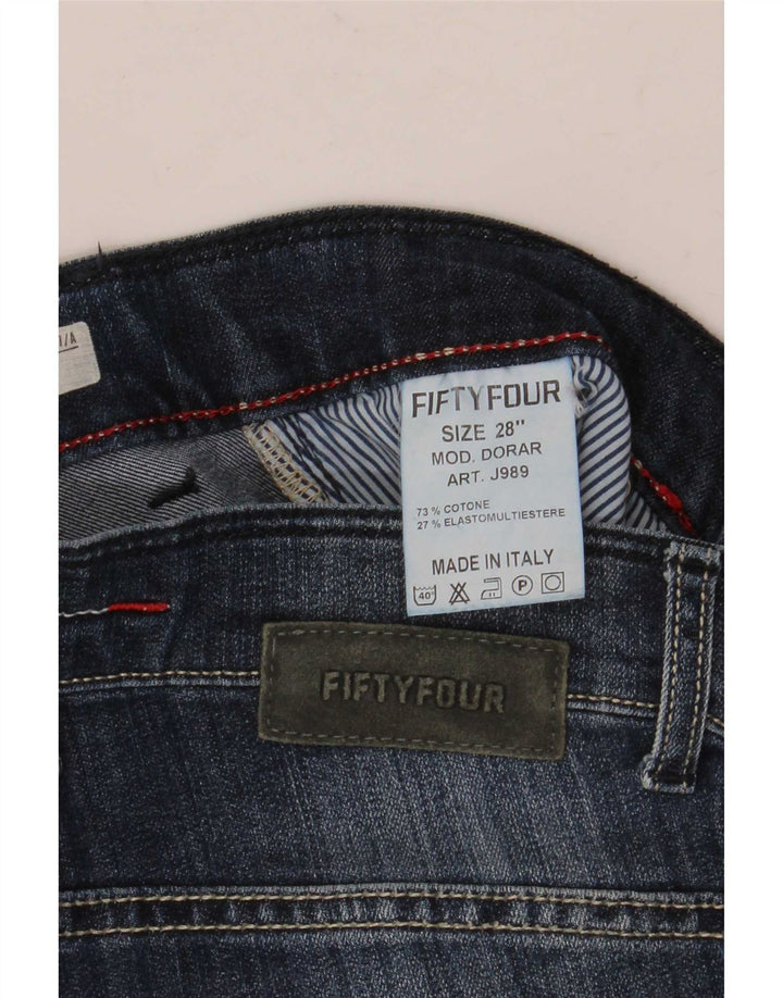 Fifty Four Dame Dorar Slim Jeans W28 L34 Blå Bomuld