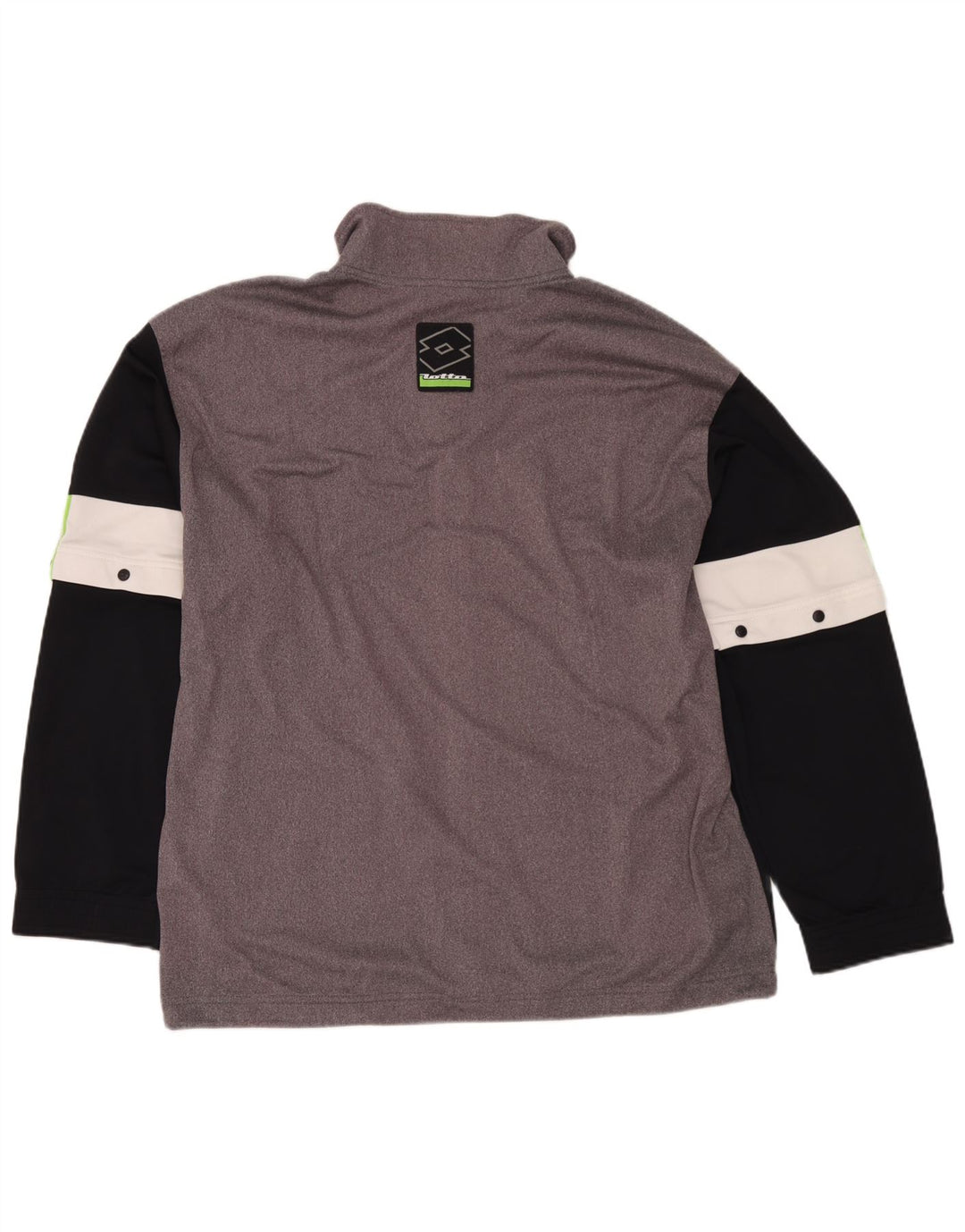 Lotto Herre træningsdragt Topjakke UK 44/46 2XL Grå Colourblock Polyester