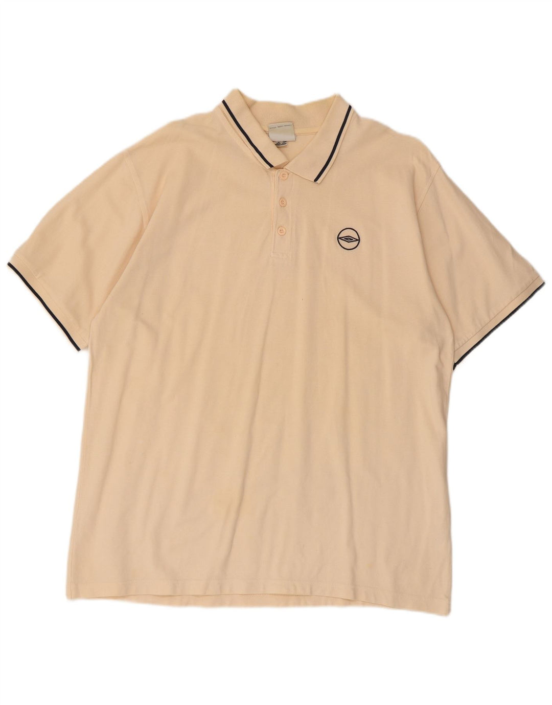 Umbro Herre Polo Shirt XL Beige Bomuld
