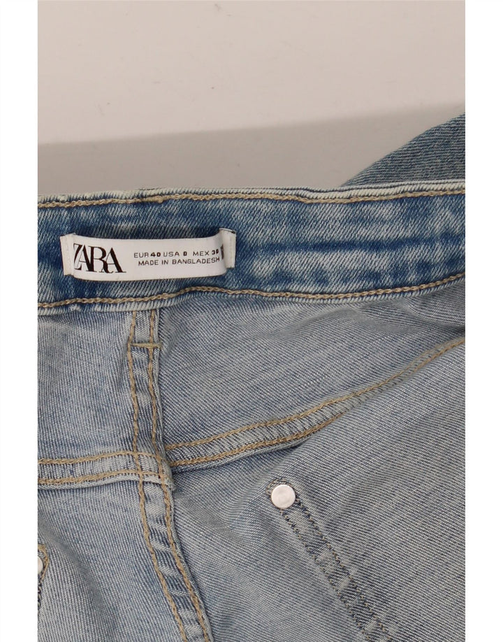Zara Dame Skinny Jeans EU 40 Medium W30 L28 Blå