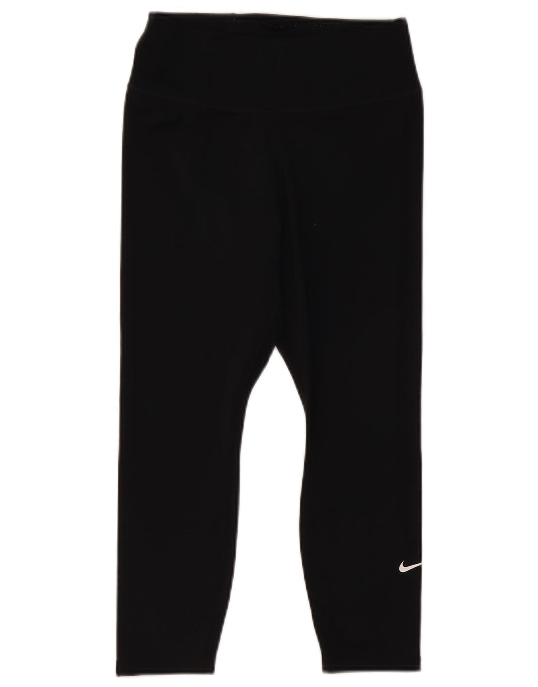 Nike Dame Dri Fit Capri Leggings UK 8 Small Black