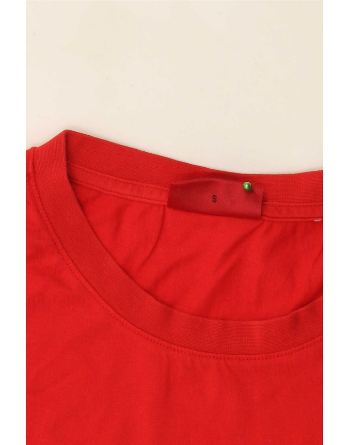 Hugo Boss Herre Grafisk T-Shirt Top Lille Rød