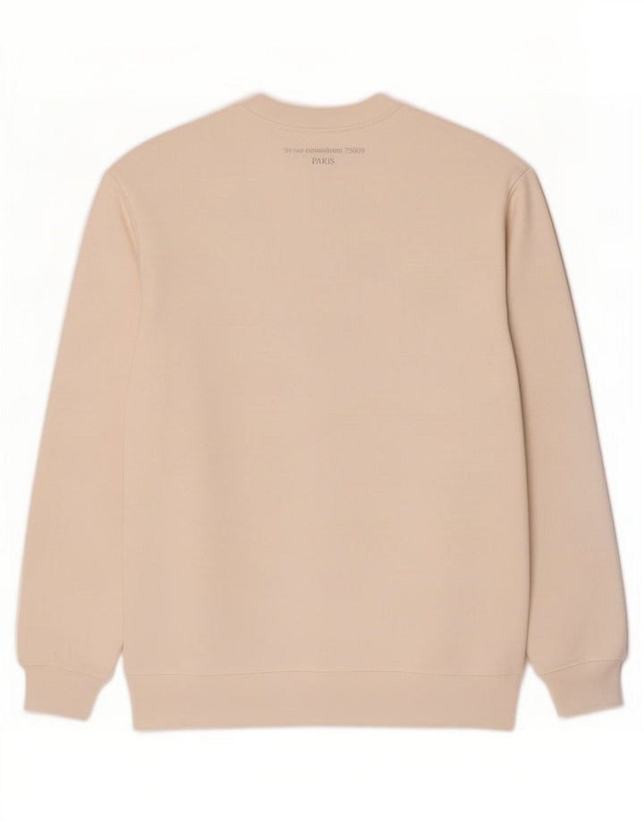 Zara Grafisk Sweatshirt-trøje til mænd Small Off White