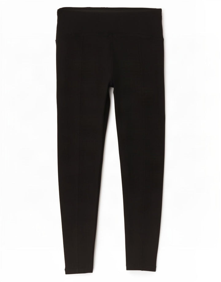 Marks & Spencer Womens Leggings UK 14 Large Black Viscose