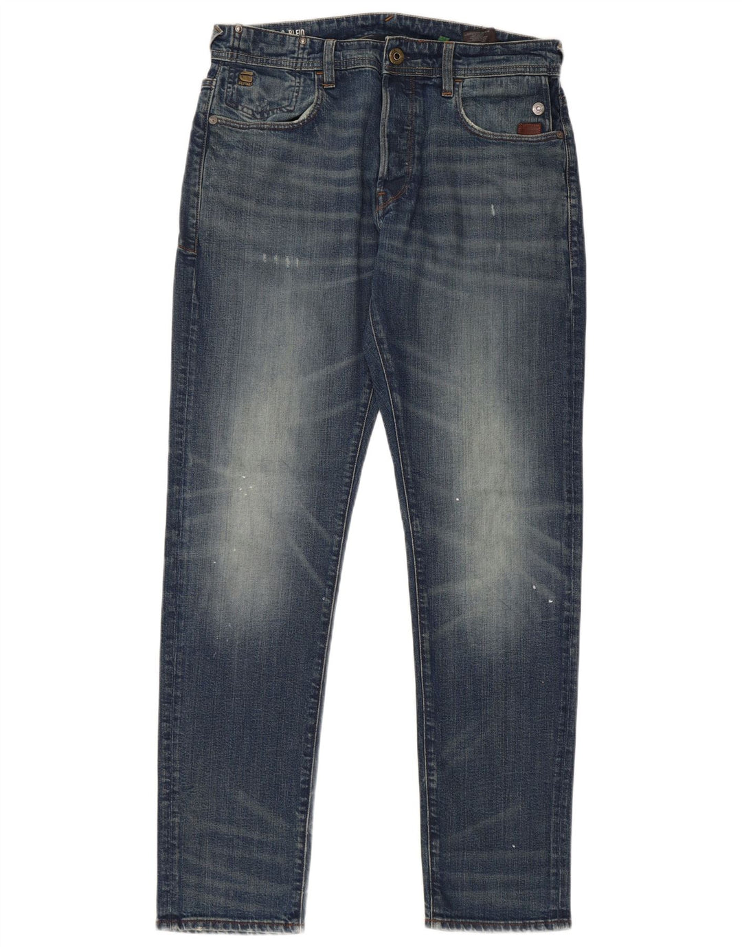 G-STAR Slim Jeans til mænd W32 L34 blå bomuld