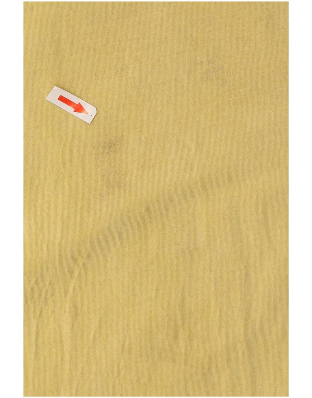 Volcom Herre Grafisk T-Shirt Top Medium Gul Bomuld