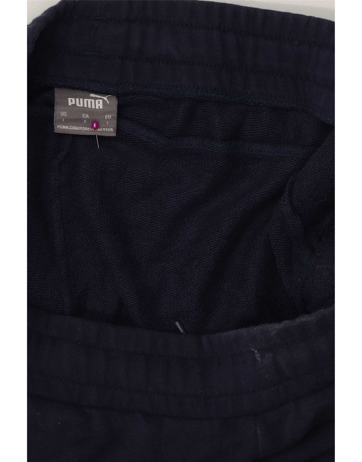 Puma Herre træningsdragt Bukser Joggers Large Navy Blue