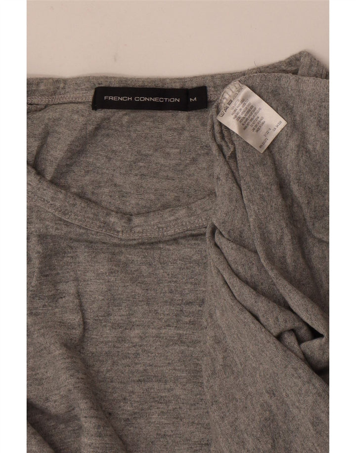 French Connection Herre Top Langærmet Medium Grey Flecked Bomuld