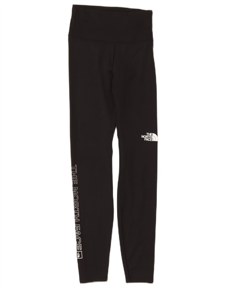 The North Face Womens Grafiske Leggings UK 10 Small Black Polyester