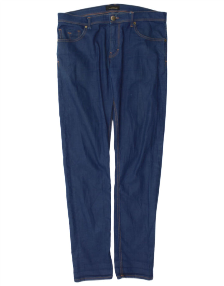 Zara Herre Slim Jeans EU 46 XL W36 L34 Blå